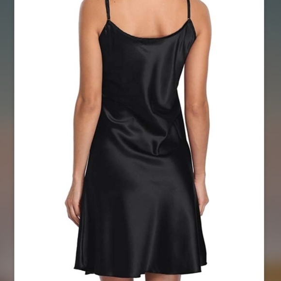 New Soft Silky Lingerie Chemise Adjustable - Picture 2 of 2